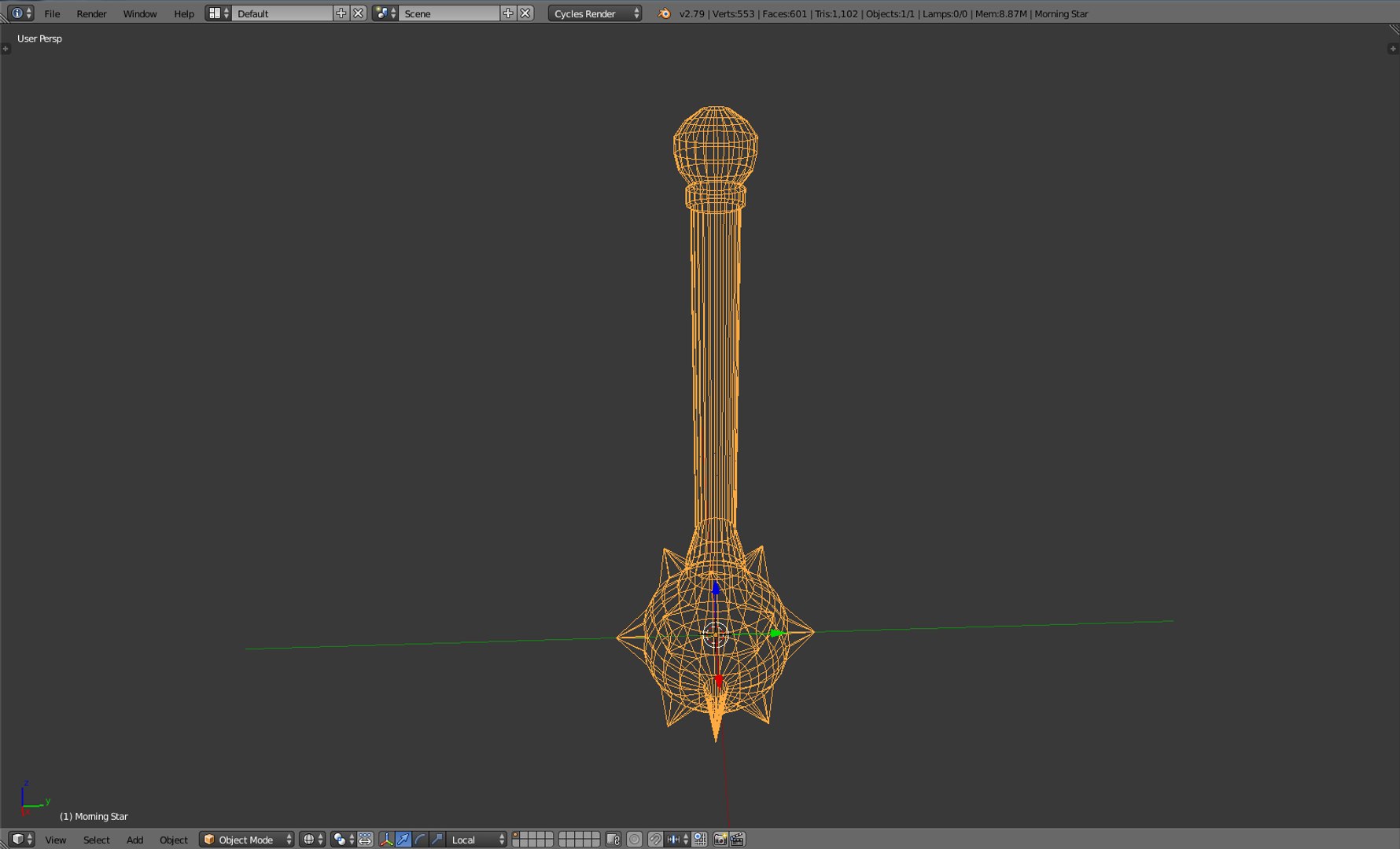 Kit 6 maces 3D model - TurboSquid 1264678