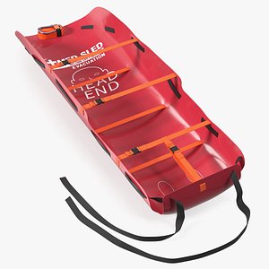 3D Med Sled Red