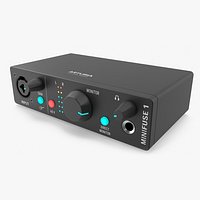 Arturia MiniFuse 1 USB Audio Interface Black