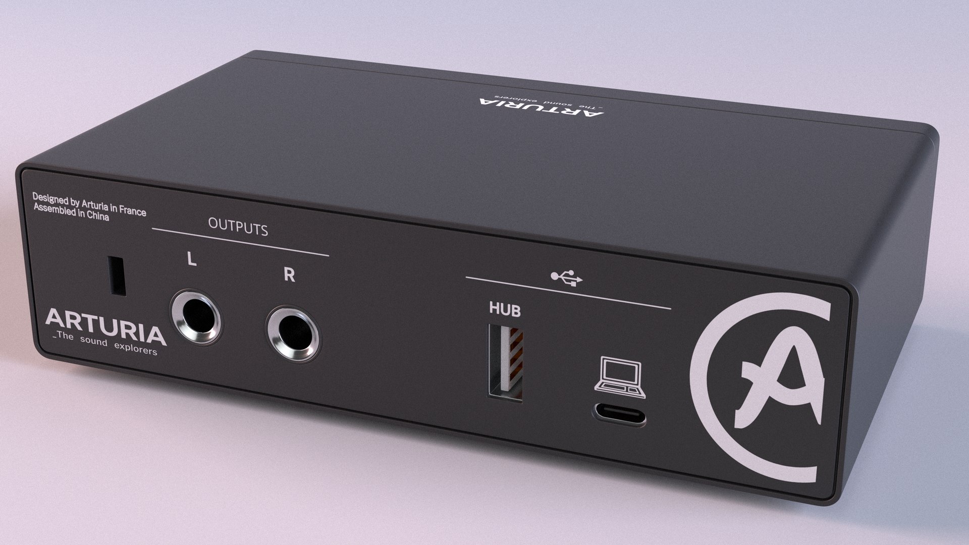 3D model Arturia MiniFuse 1 USB Audio Interface Black https://p.turbosquid.com/ts-thumb/v6/l5OjQG/io/arturiaminifuse1usbaudiointerfaceblack3dmodel008/jpg/1693950587/1920x1080/fit_q87/389e196a302ab723eeb233e28f512400f35792de/arturiaminifuse1usbaudiointerfaceblack3dmodel008.jpg