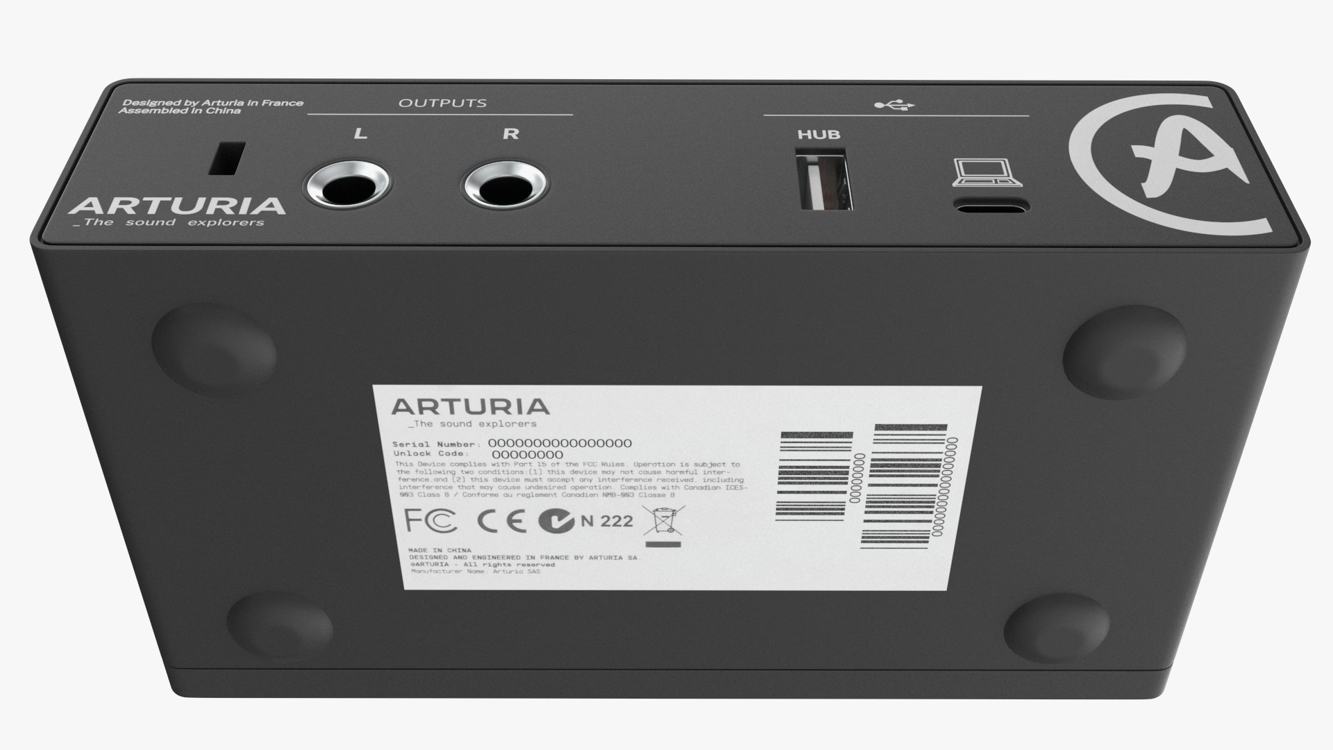 3D model Arturia MiniFuse 1 USB Audio Interface Black https://p.turbosquid.com/ts-thumb/v6/l5OjQG/qQ/arturiaminifuse1usbaudiointerfaceblack3dmodel016/jpg/1693950611/1920x1080/fit_q87/04686d6f07d06ad0e0120cd5ff70a4d278f276d5/arturiaminifuse1usbaudiointerfaceblack3dmodel016.jpg