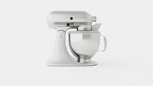 Artisan Mixer 4-8L Brushed nickel 3D model
