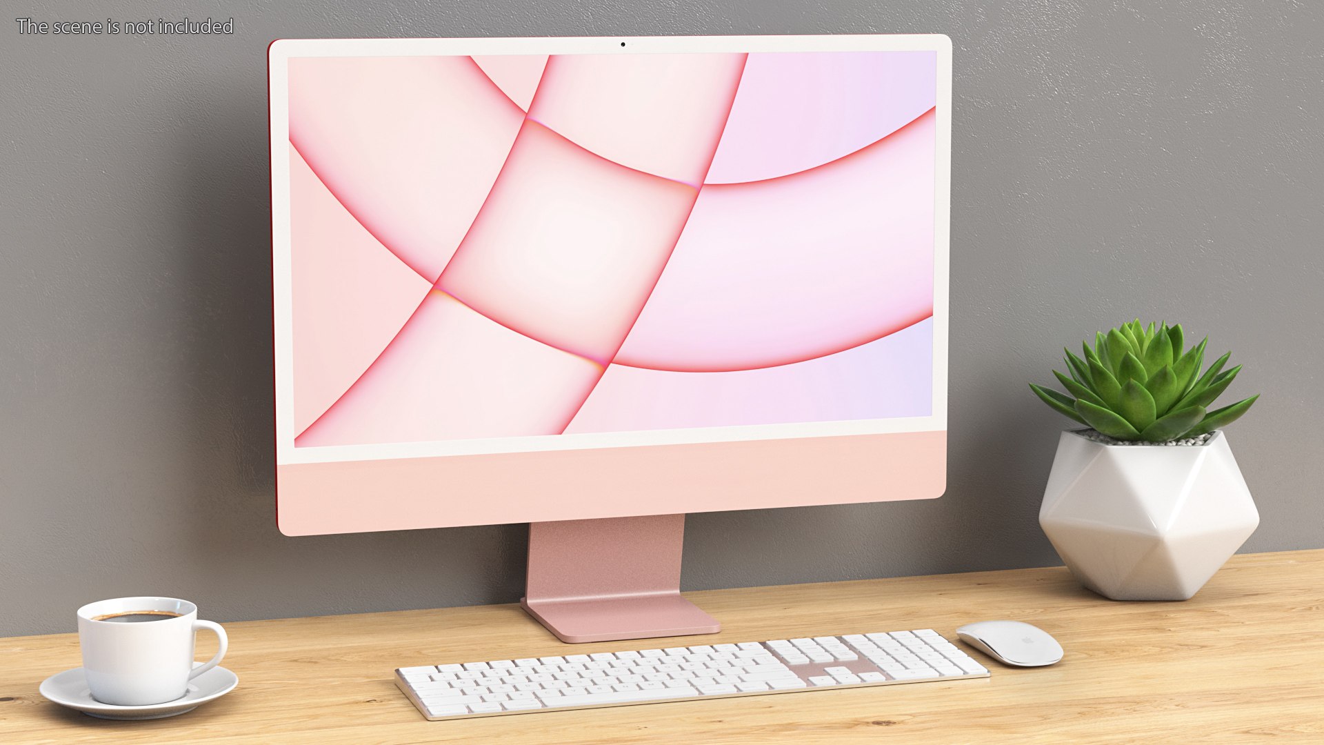 3D Model Apple IMac 2021 Pink - TurboSquid 1756012
