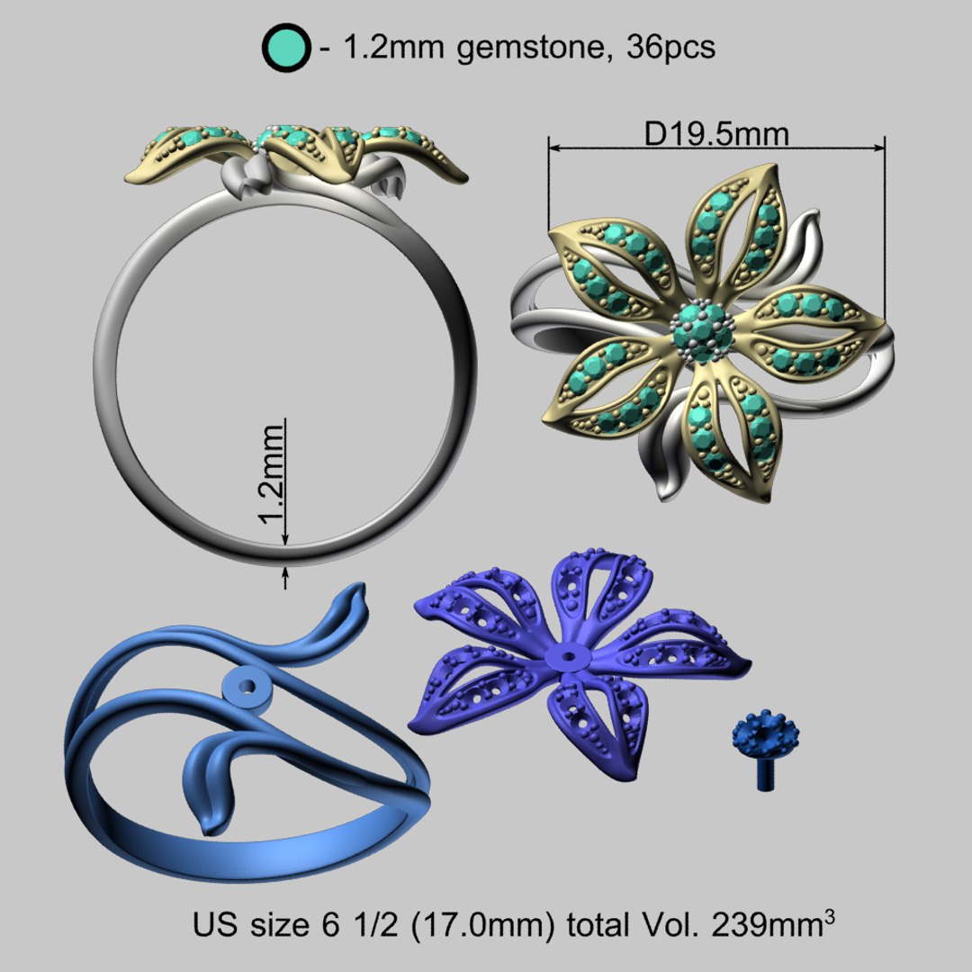 3D Flower Shape Combined Gold Luxury Ring https://p.turbosquid.com/ts-thumb/v6/mNib9V/CZ/det/jpg/1649658150/1920x1080/fit_q87/51efed737f2440a000ed9ac701c41b4ed201ce08/det.jpg