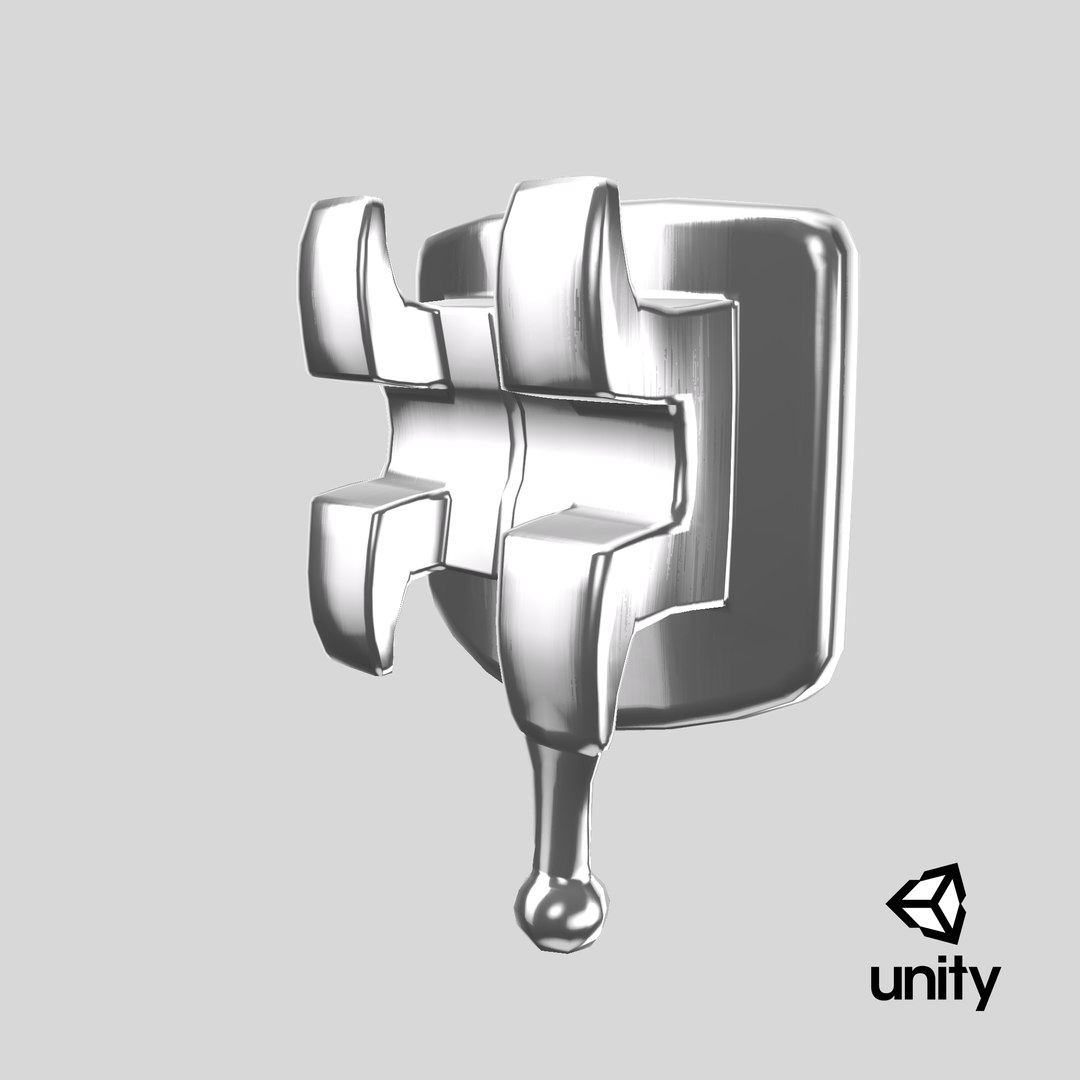 Dental Braces Bracket V03 3D model TurboSquid 2034807