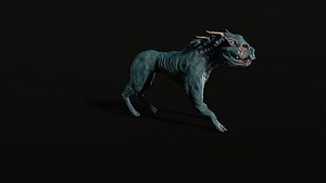 3D model Demon dog