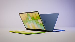 3D Apple Macbook Neo