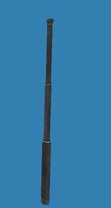 telescopic police baton obj
