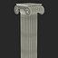 Ionic Column Greco Roman 3 3D Model