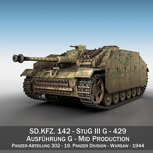 StuG III - Ausf.G - 429 - Mid Production