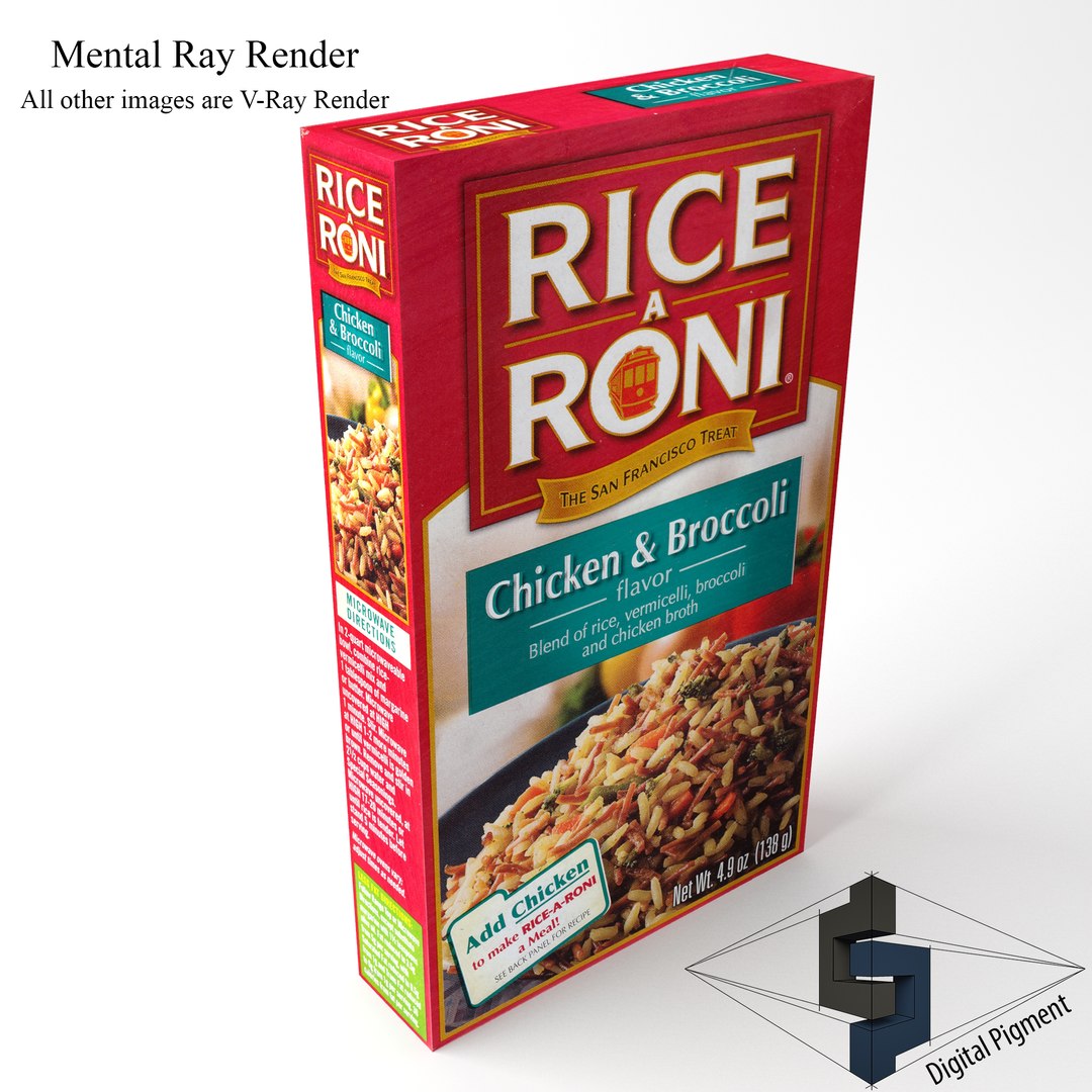 Rice Roni Chicken Broccoli 3d 3ds