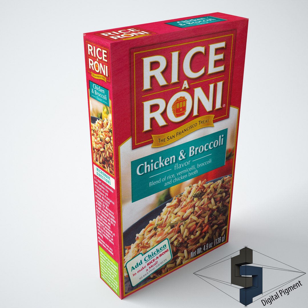 Rice Roni Chicken Broccoli 3d 3ds