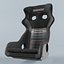 BRIDE XERO CS Black Gradation Logo Seat 3D model