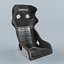 BRIDE XERO CS Black Gradation Logo Seat 3D model