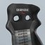 BRIDE XERO CS Black Gradation Logo Seat 3D model