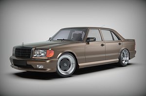 Mercedes-Benz w126 long wald