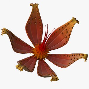 3ds max flower monster