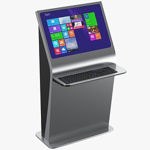Detailed Electronic Kiosk 01