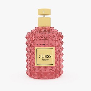 3D perfume bottle model