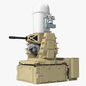 3D Mark 15 Phalanx Close-In Weapon System Sand model