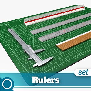 rulers cutting mat 3d max
