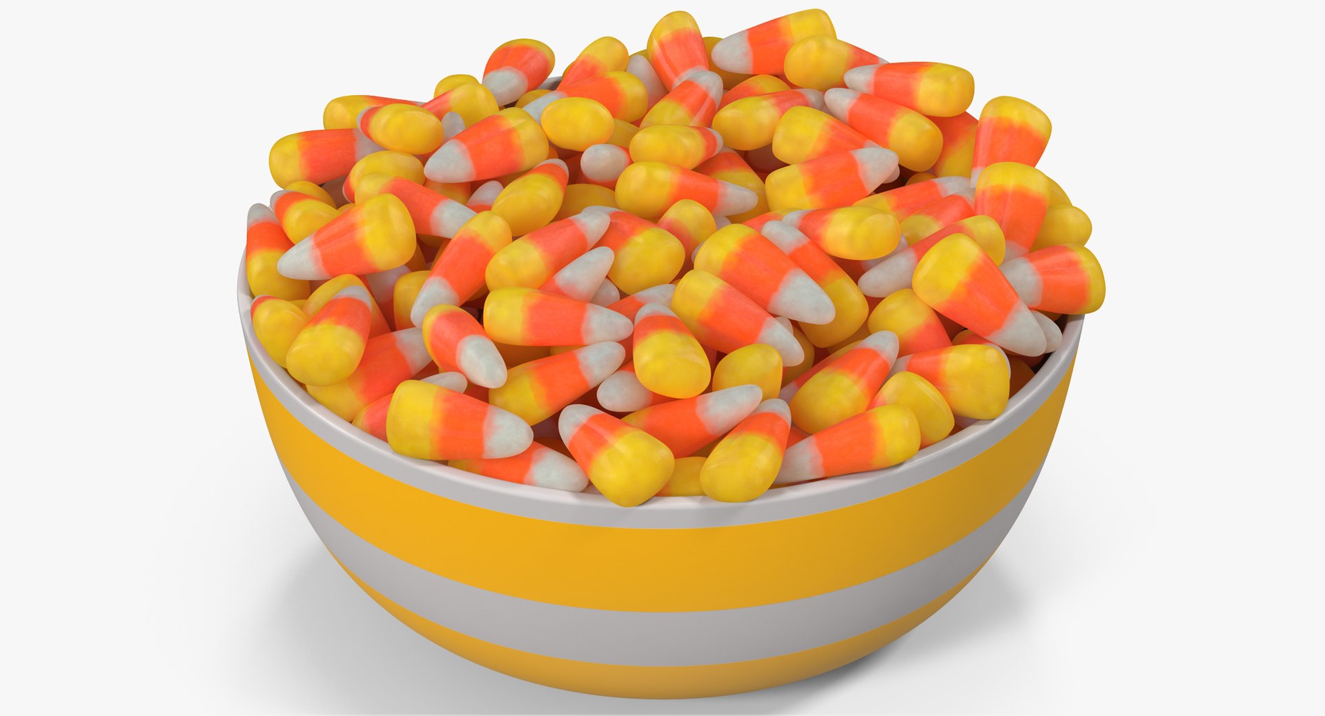 3D Candy Corn 4 Model - TurboSquid 1334120