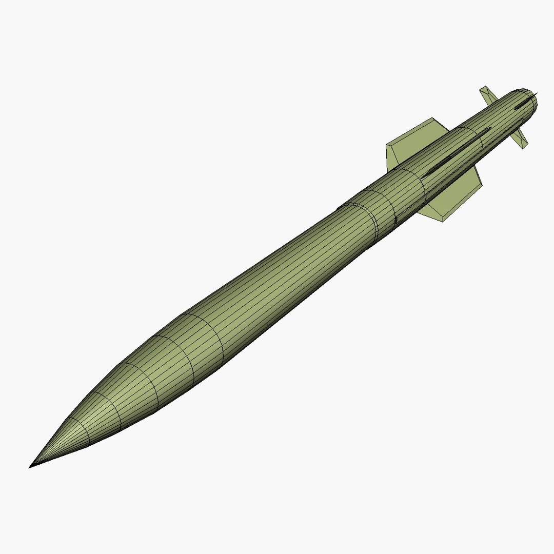 3d Model Army Pac-3 Mse Missile