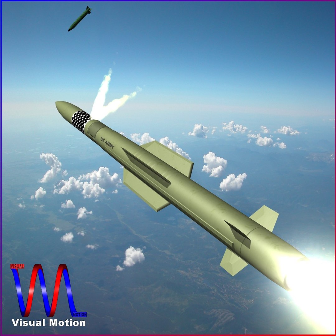 3d Model Army Pac-3 Mse Missile