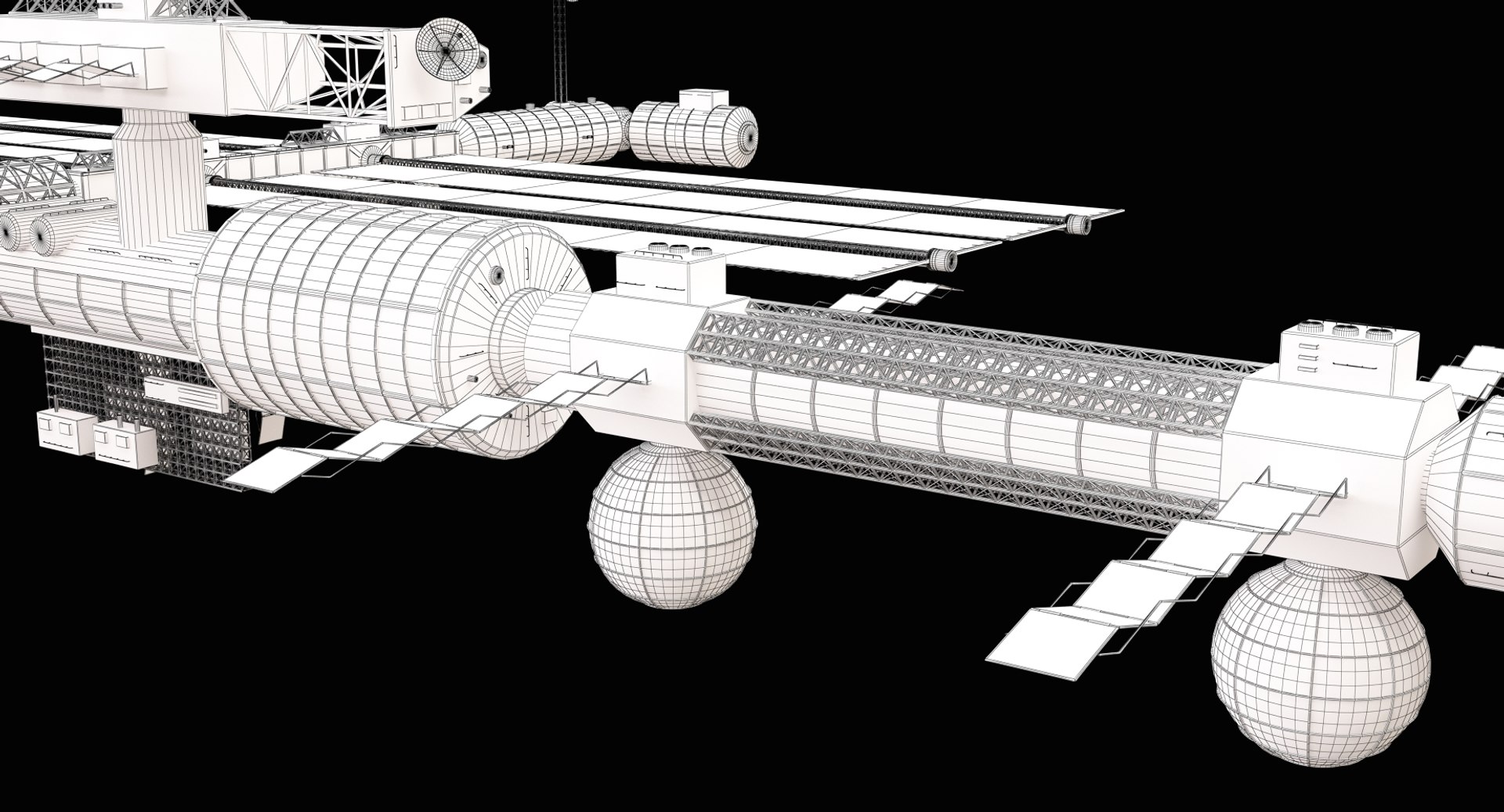 Sci Fi Space Station 3D - TurboSquid 1281350