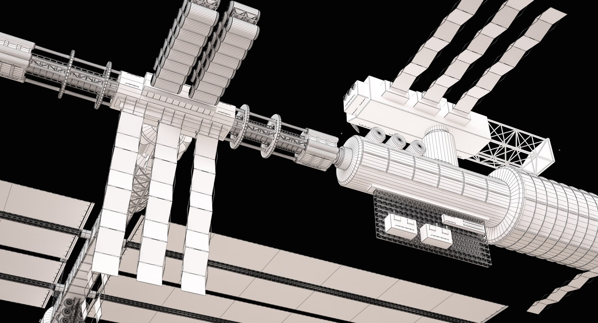 Sci Fi Space Station 3D - TurboSquid 1281350