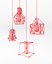3D Cage Pendant Lights 1