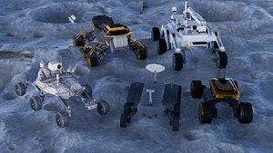 Space Rover Pack 3D
