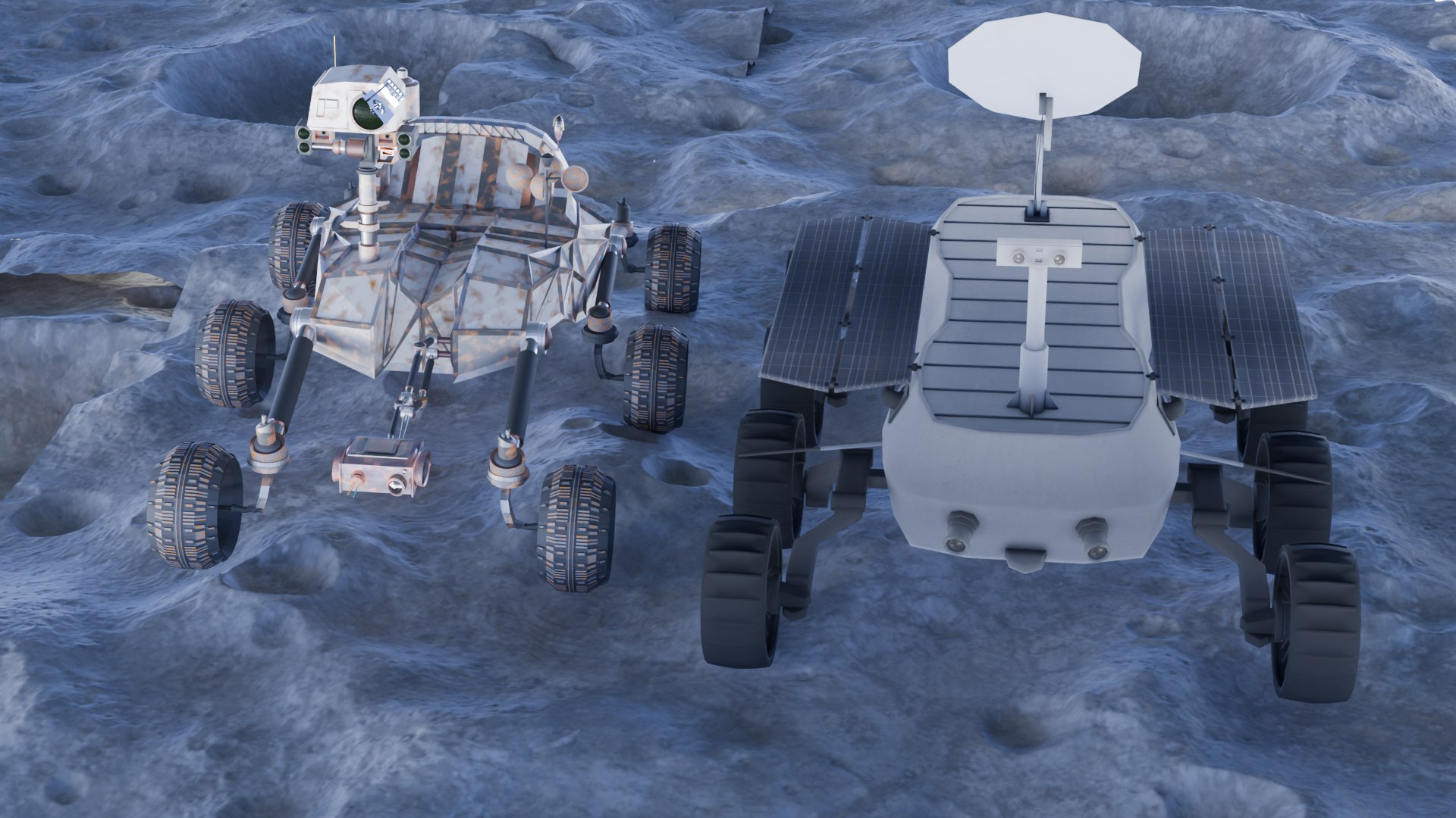 Space Rover Pack 3D - TurboSquid 2367613
