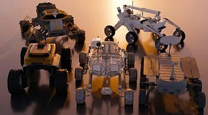 Space Rover Pack 3D