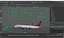Delta Commercial Plane Ascending From Runway Animated Rigged for Maya
