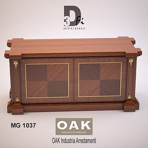 mg 1037 oak industria 3d model