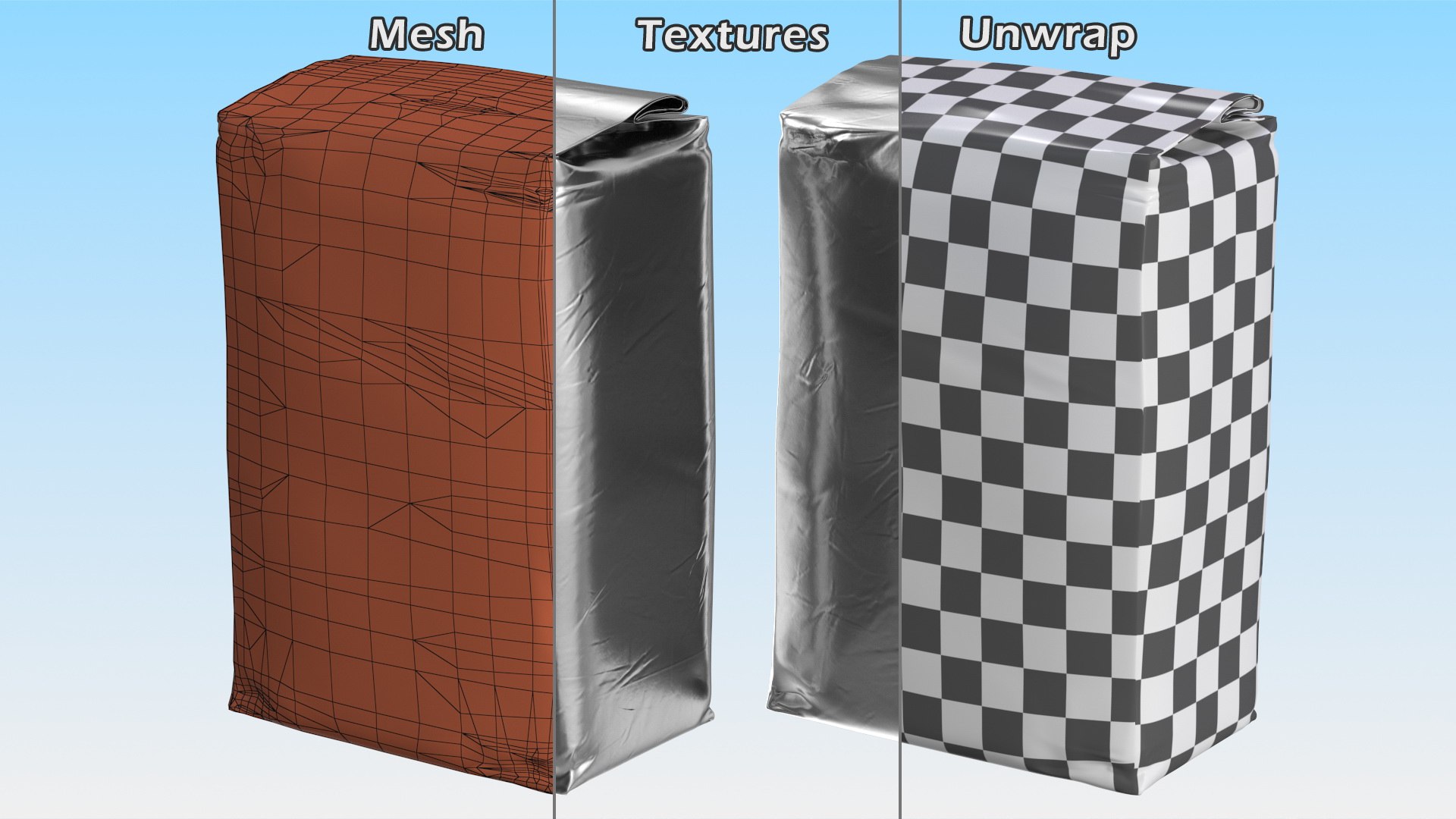 Foil Bag 5lb 3D model https://p.turbosquid.com/ts-thumb/v7/row0qk/hl/foilbag5lbc4dmodel014/jpg/1619087534/1920x1080/fit_q87/39cf1a89b04b6801cb355b2d0bae84b94df98a18/foilbag5lbc4dmodel014.jpg