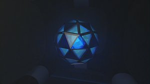 3D Futuristic Energy Core  Sci-Fi Power Nucleus 3D Model