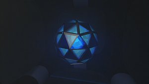 Futuristic Energy Core  Sci-Fi Power Nucleus 3D Model