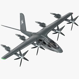 Vertical Aerospace VX4 - Electric Aircraft 2022 3D