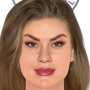3D model Brittany Cartwright Head - No Hair - Low poly head for game