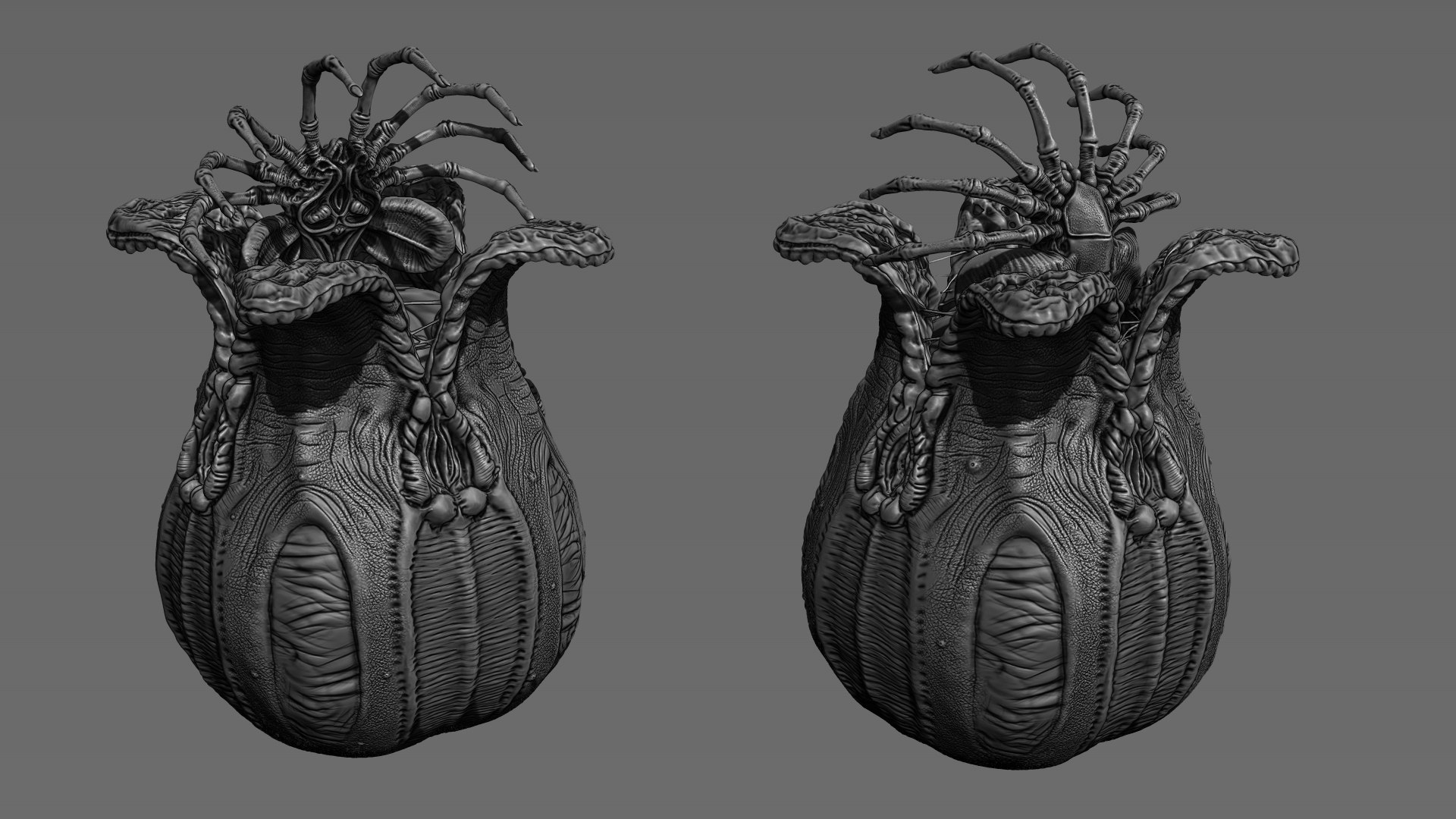 3D Ovomorph Alien Egg - TurboSquid 2117103