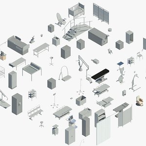 Medical equipment - Revit family model