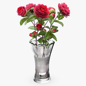 Floral Bouquet in Vase model