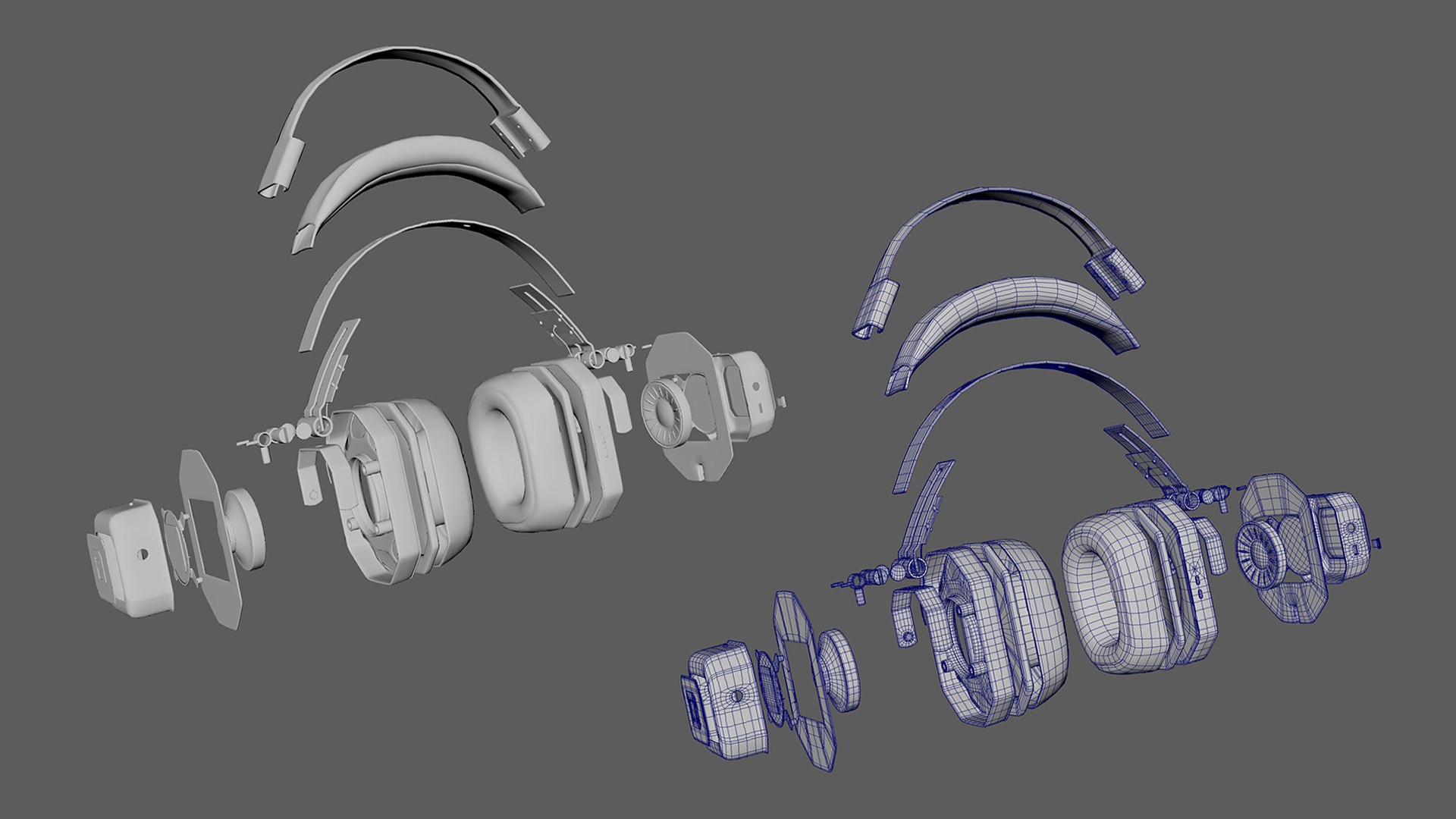 3D DOT Headset MAYA And Blender Model - TurboSquid 2411131