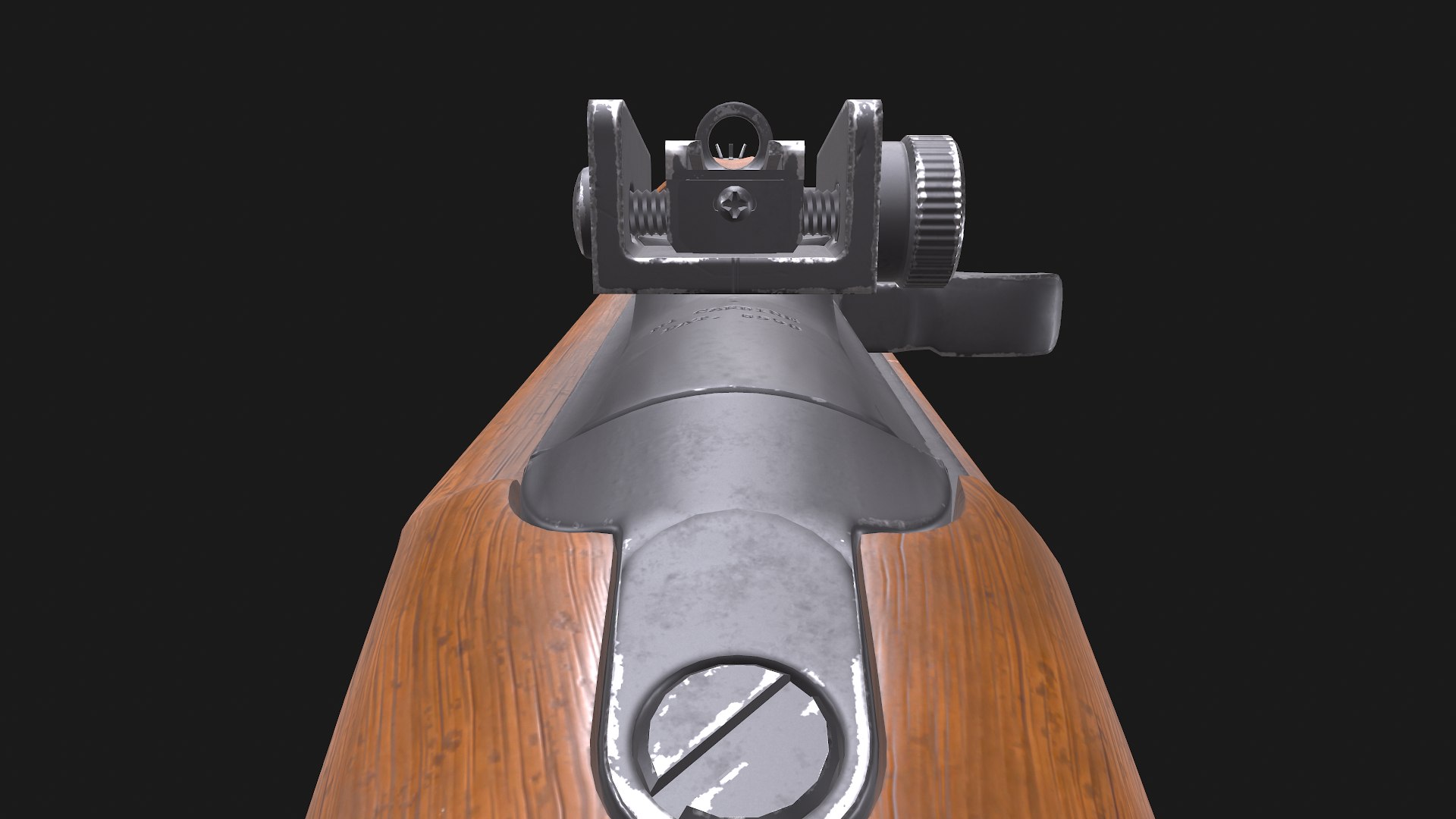 M1 Carbine Low-poly PBR 3D - TurboSquid 2238203