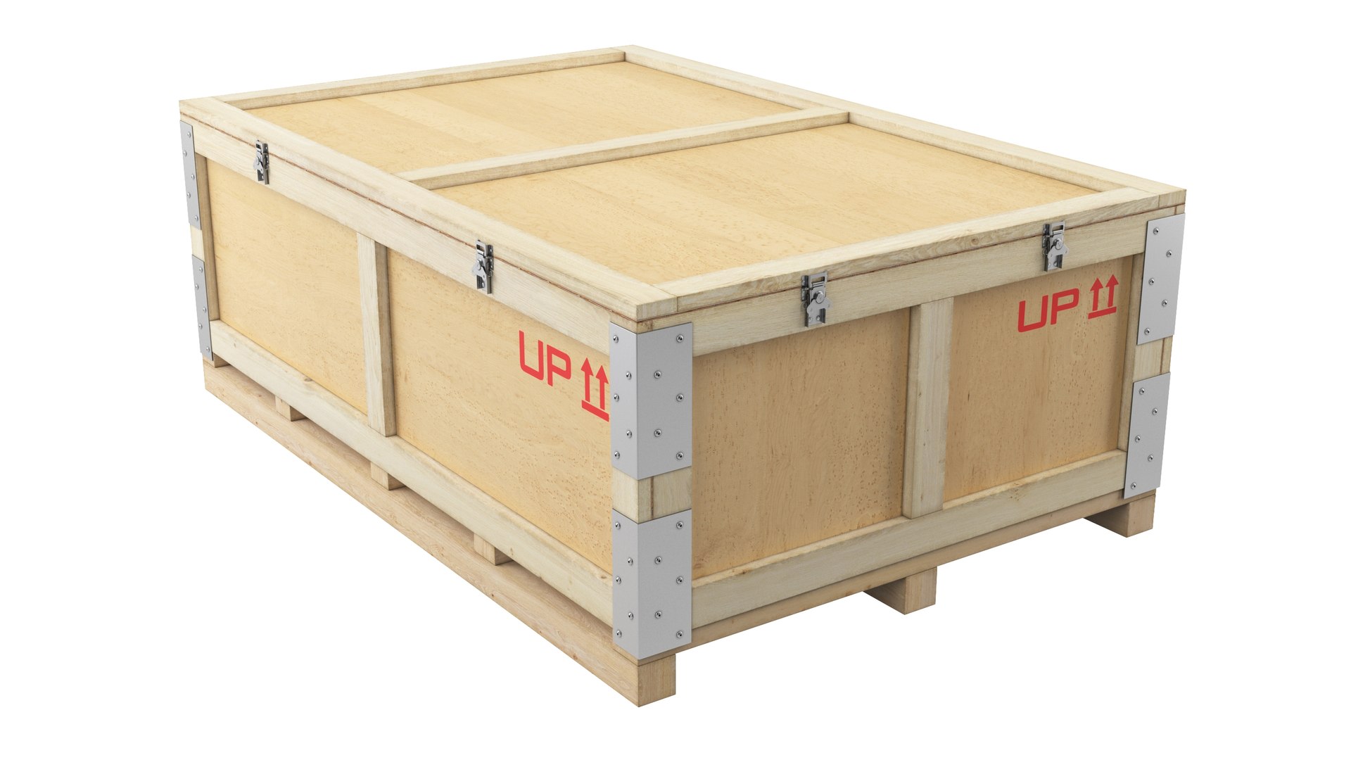 Shipping Crate 3D Model - TurboSquid 2042583