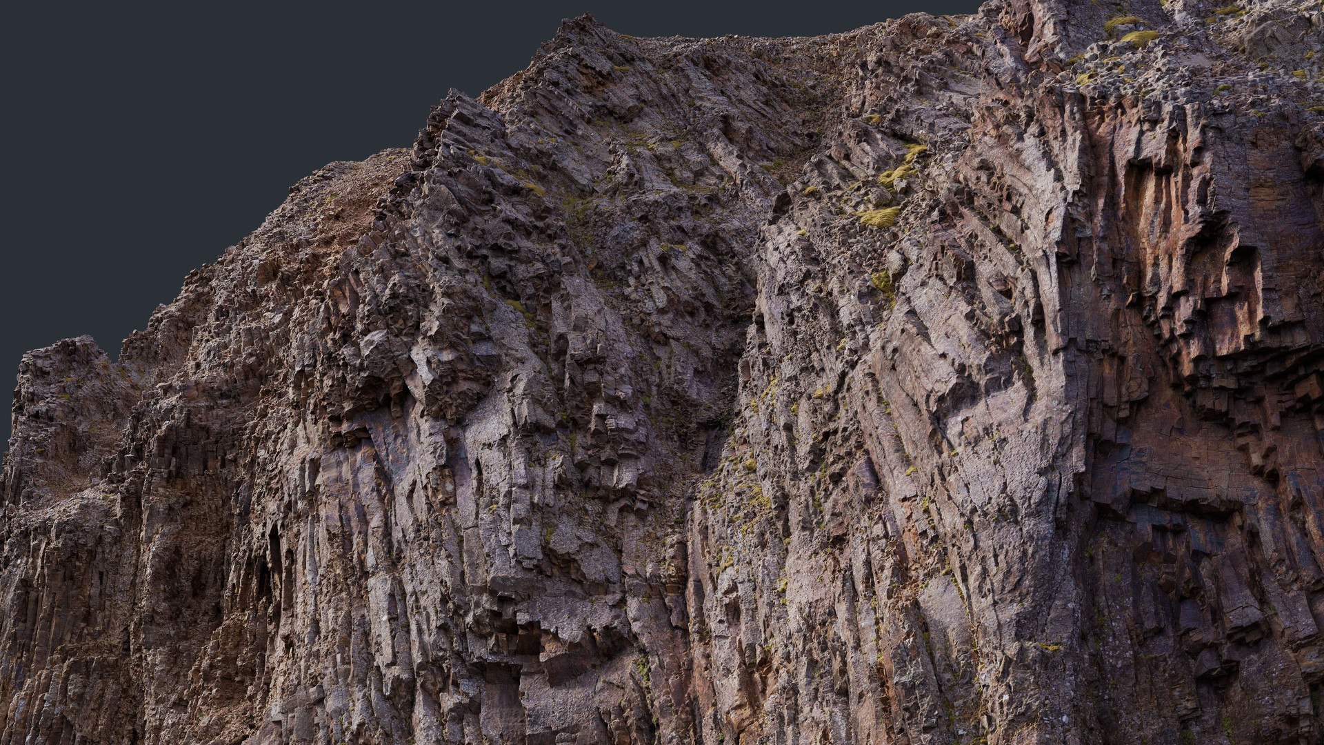 Basalt Mountain Slope -  3D PBR Model 3D model https://p.turbosquid.com/ts-thumb/v8/ElcKhf/It/7/jpg/1774955968/1920x1080/fit_q87/2c9aad5f6c426762a71f45b9f546a1fa4185765a/7.jpg