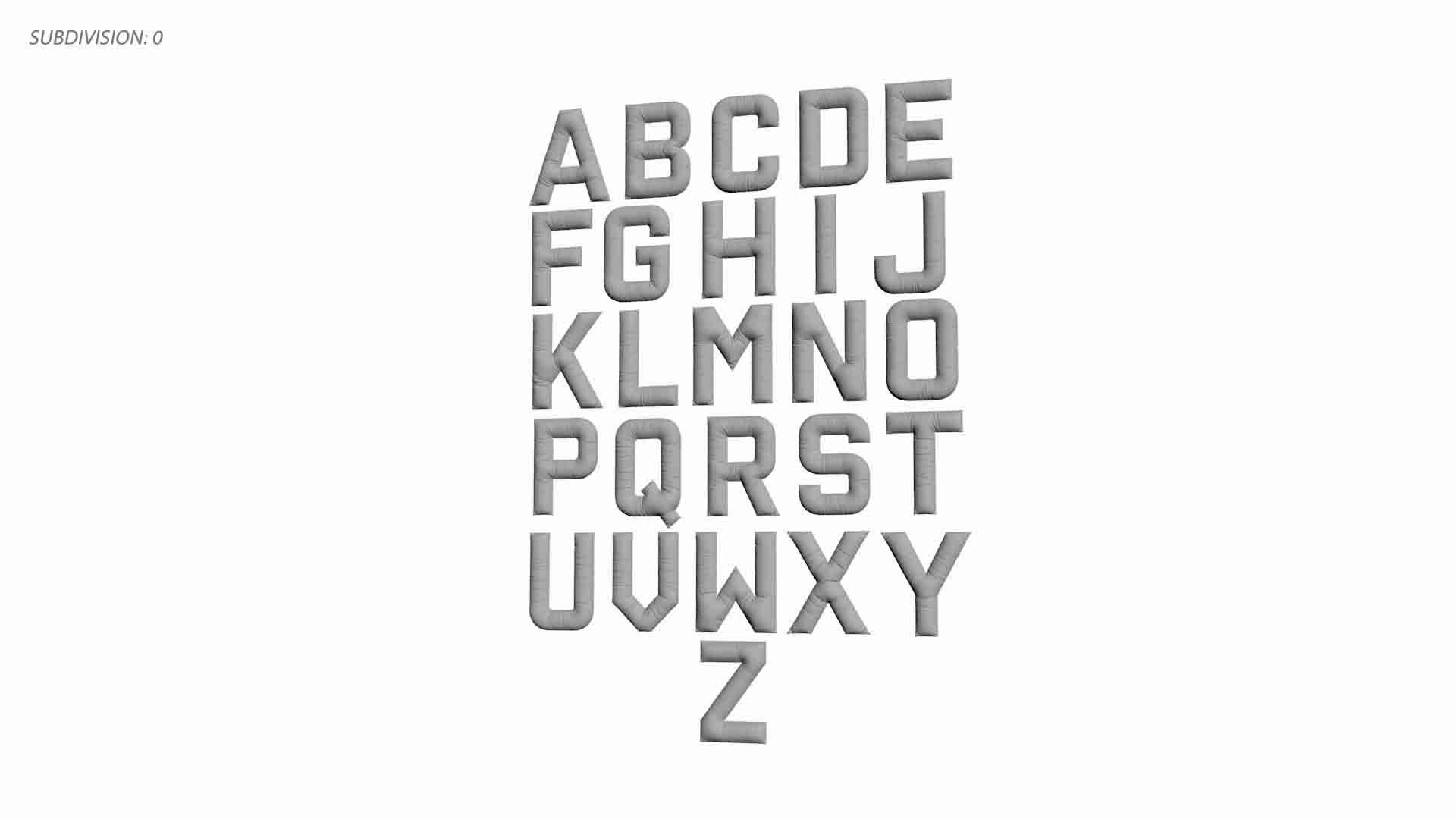 3D Half Inflated Alphabet https://p.turbosquid.com/ts-thumb/v8/Ep6eZB/Ie/1/jpg/1715986032/1920x1080/fit_q87/5ee61e283c8949a735dadf88e8eb2bd51388bcc9/1.jpg