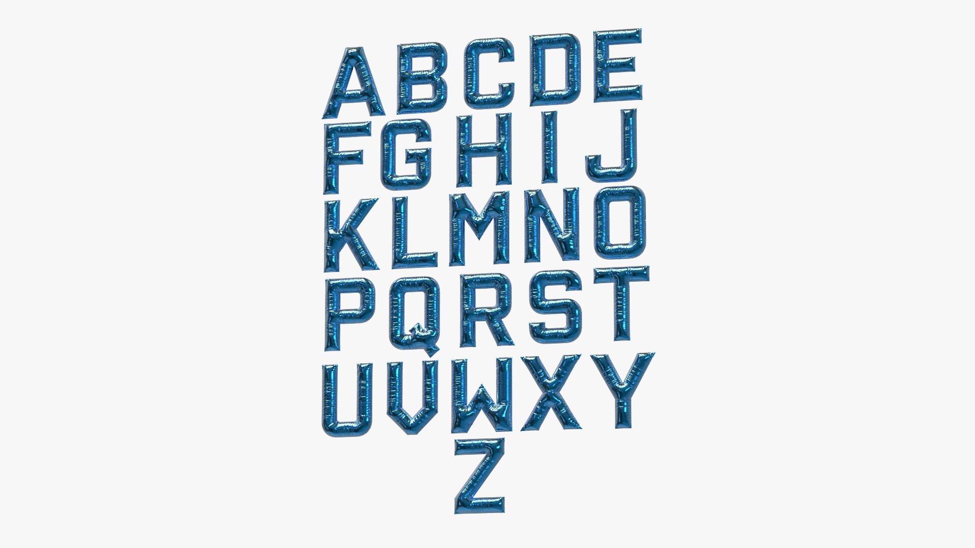 3D Half Inflated Alphabet https://p.turbosquid.com/ts-thumb/v8/Ep6eZB/lC/untitled.8276/jpg/1715989424/1920x1080/fit_q87/19c6a6818d023da50c57af75df31a0db2b6b7123/untitled.8276.jpg